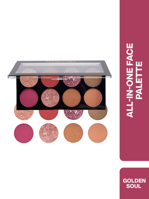 Makeup Revolution London Ultra Blush & Contour Palette - Golden Soul