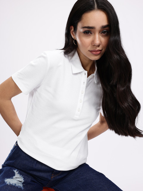 Kook N Keech Polo Collar Casual T-shirt