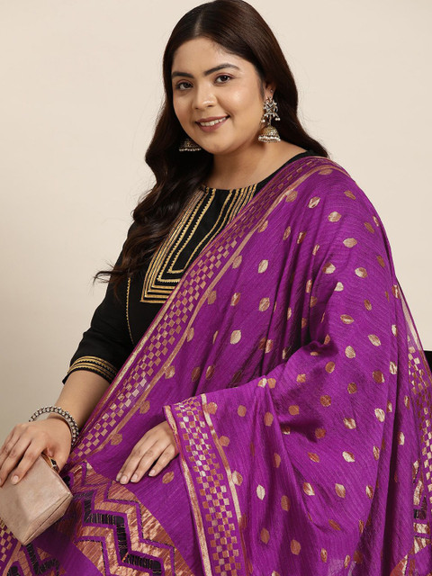 Varanga Ethnic Motifs Woven Design Dupatta