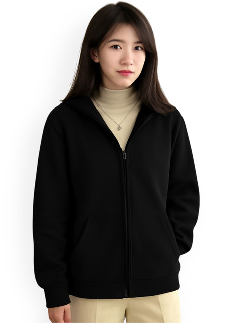 Parona Women Hooded Solid Tailored Jacket