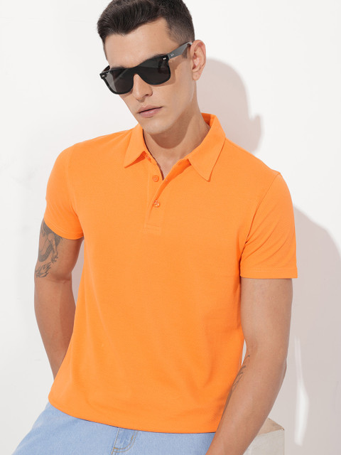 The Roadster Life Co. Polo Collar Pure Cotton T-shirt