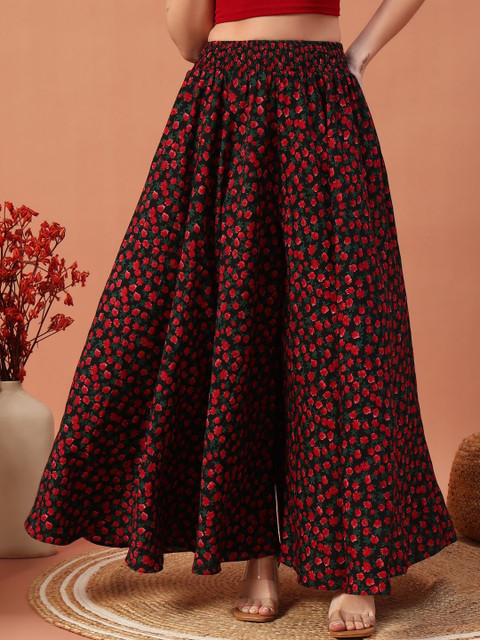 LookShine Women Floral Printed Skirt