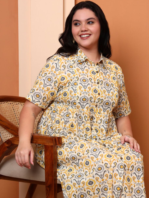 Yash Gallery Women Cotton Maternity Dresses