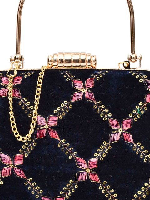 FOR THE BEAUTIFUL YOU Embellished Box Clutch - Image 6