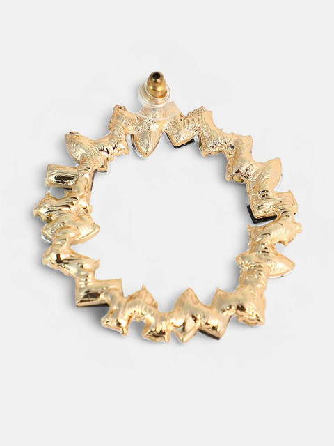 SOHI Women Crystal Hoop Earrings - Image 5