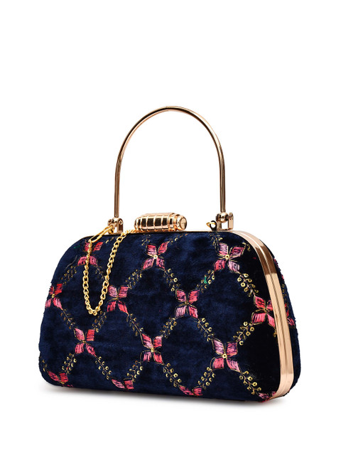 FOR THE BEAUTIFUL YOU Embellished Box Clutch - Image 3