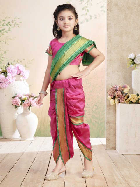 Sangria Pink Sarees - Image 4