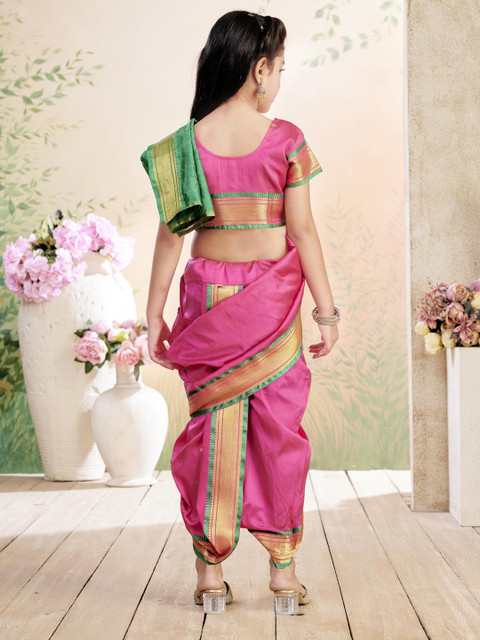 Sangria Pink Sarees - Image 5