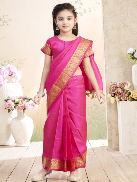Sangria Pink Sarees
