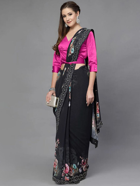 Utsav Fashion Overlapping Readymade Saree Blouse - Image 3