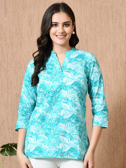 Anouk Rustic Women Floral Printed Pure Cotton Kurti