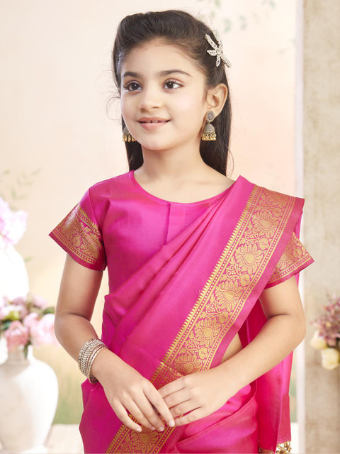 Sangria Pink Sarees - Image 2