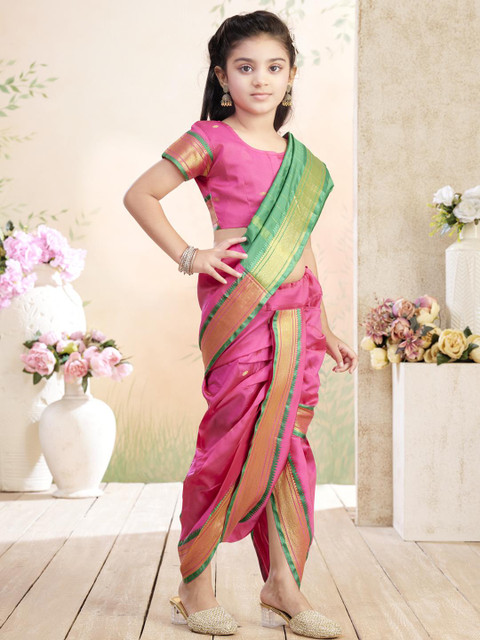 Sangria Pink Sarees - Image 3