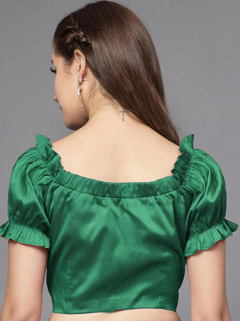 Utsav Fashion Square Neck Readymade Saree Blouse - Image 2