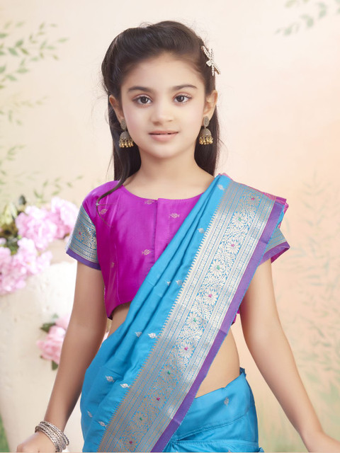 Aarika Girls Woven Design Saree