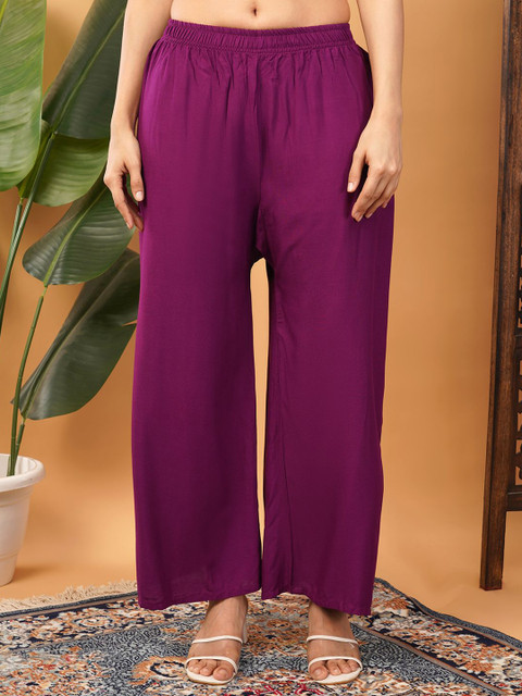 LEGITLOOKS Women Straight Palazzos