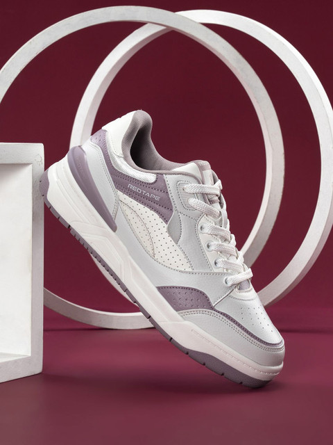 Red Tape Down Town Dapper Women Colourblocked Lace-Ups Sneakers