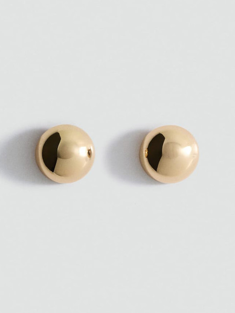 MANGO Circular Studs Earrings