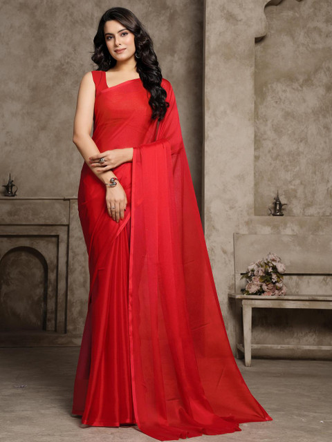 Garden Vareli Pure Chiffon Saree