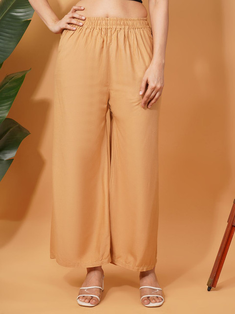 LEGITLOOKS Women Straight Palazzos