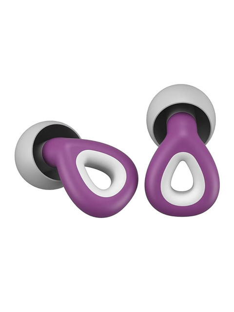 AUGEN Set Of 2 Noise Canceling, Reusable Silicone Earplugs for Hearing Protection