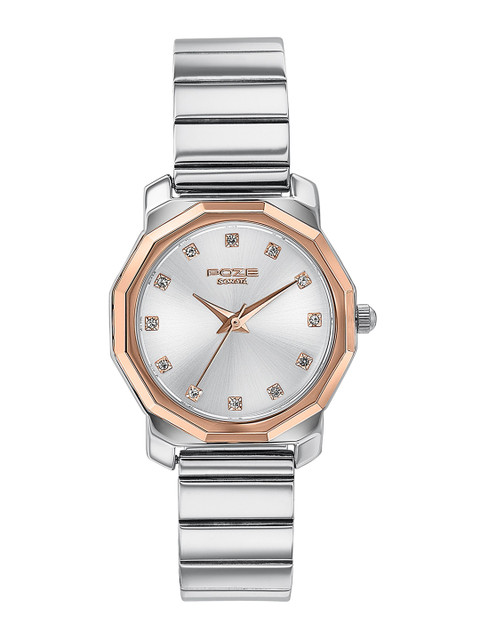 Sonata Poze Drop 6 Quartz Round Dial Women's Watch - SP80131KM01