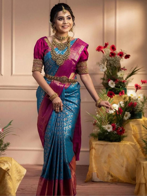 Parampara Ethnic Woven Design Banarasi Saree