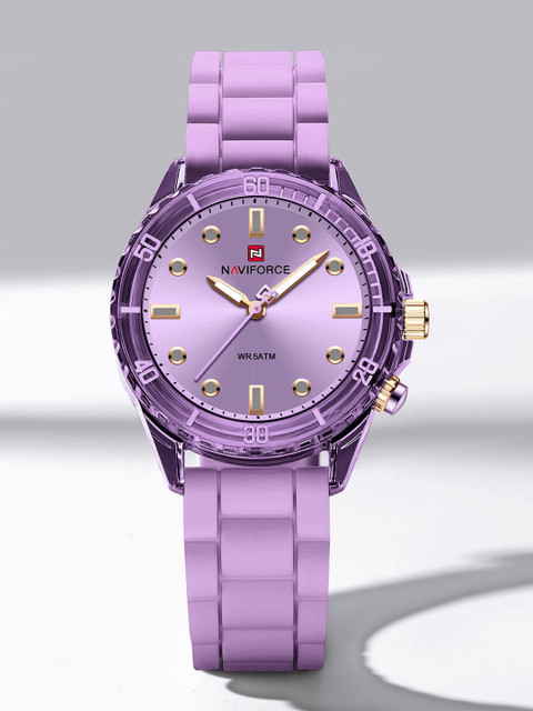 Naviforce Women Dial & Bracelet Style Straps Analogue Watch NF7115_PE PE