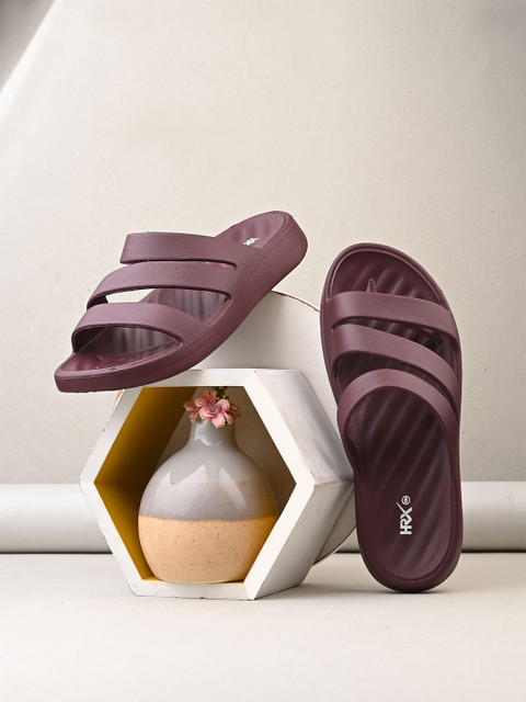 HRX by Hrithik Roshan Printed Lightweight Sliders