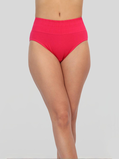 Glamoras Women Pack Of 2 Tummy Tucker Cotton Panty