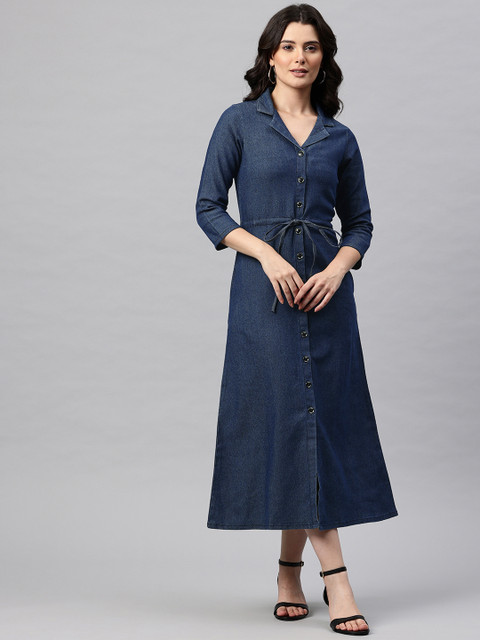 Cottinfab Shirt Midi Dress
