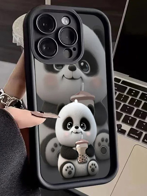 CASE CREATION Cartoon Characters Printed iPhone 16 Pro Bumper Case - Image 3