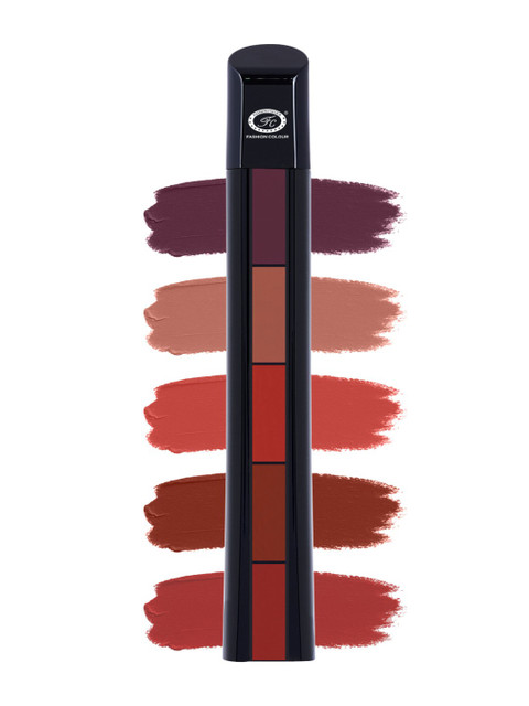 Fashion Colour Jersy Girl 5-in-1 Waterproof Long-Lasting Matte Lipstick - Shade 01