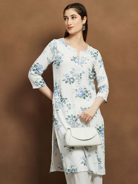 Melange by Lifestyle Women Floral Printed Kurta
