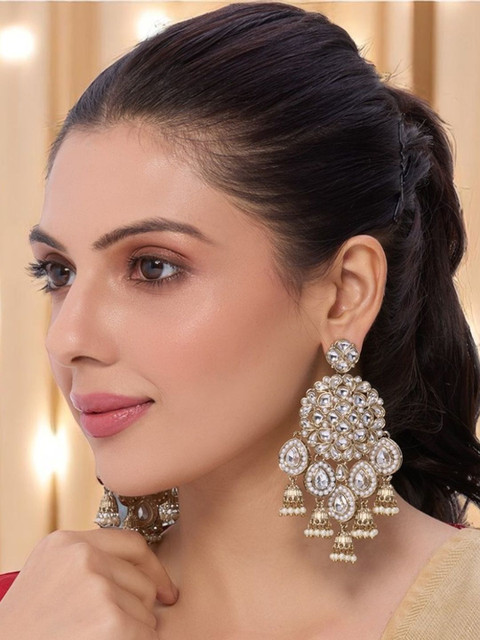 Anouk Floral Drop Earrings