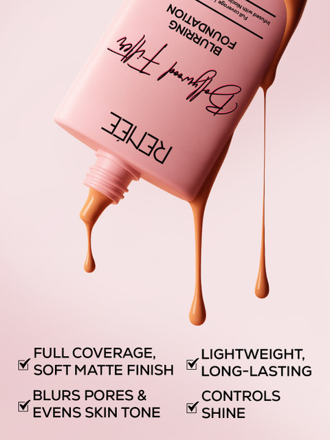 Renee Bollywood Filter Matte Foundation -30 ml- Oat Haze - Image 2