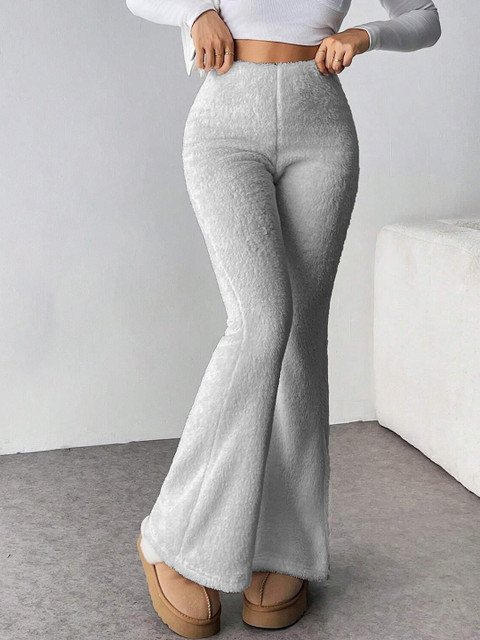 NOWI Women High-Rise Easy Wash Trousers