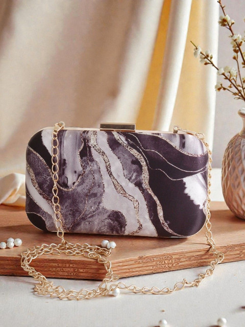 VRPS Handicrafts Embroidered Box Clutch