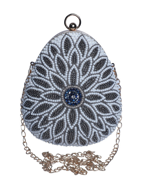 VRPS Handicrafts Embroidered Box Clutch - Image 5