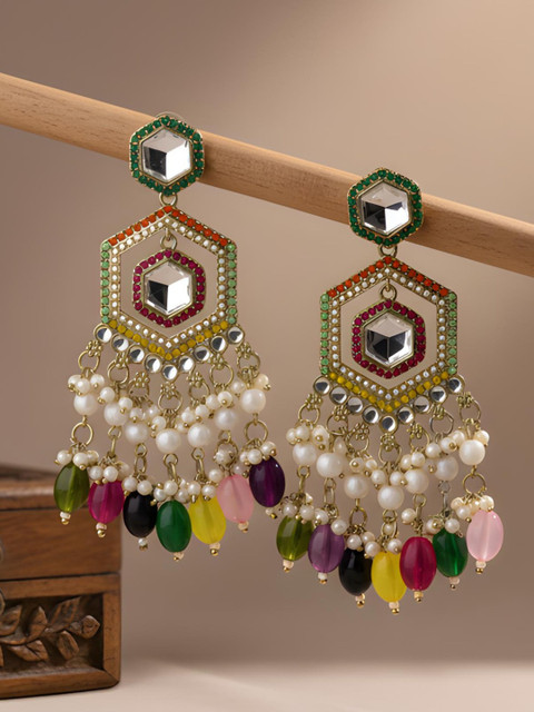 OutRoyal Geometric Drop Earrings