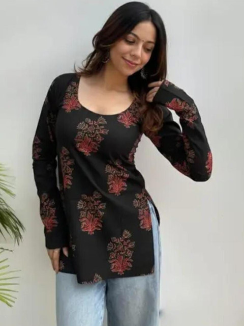 MF ERA Botanical Printed Kurti