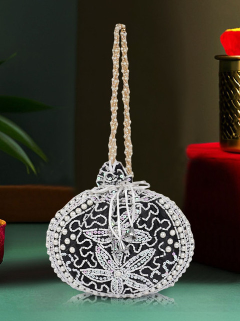 SPOTIC Embellished Potli Clutch