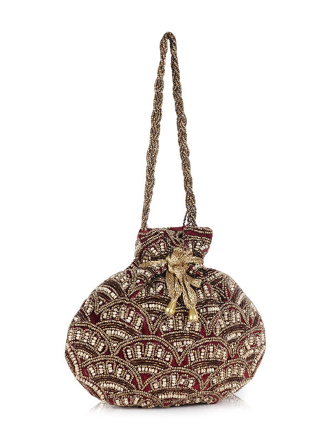 SPOTIC Embellished Potli Clutch