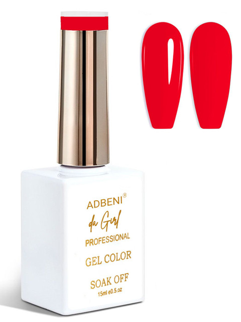 Adbeni Da Girl UV/LED Soak-Off Gel Nail Polish - 15 ml - Red