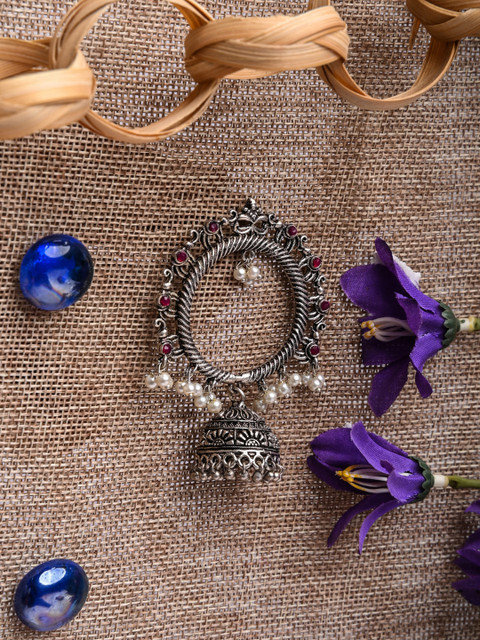 Jaipur Folk Circular Drop Earrings