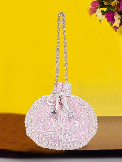 SPOTIC Embellished Potli Clutch