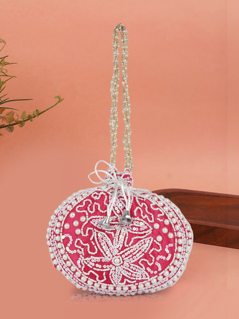 SPOTIC Embellished Potli Clutch