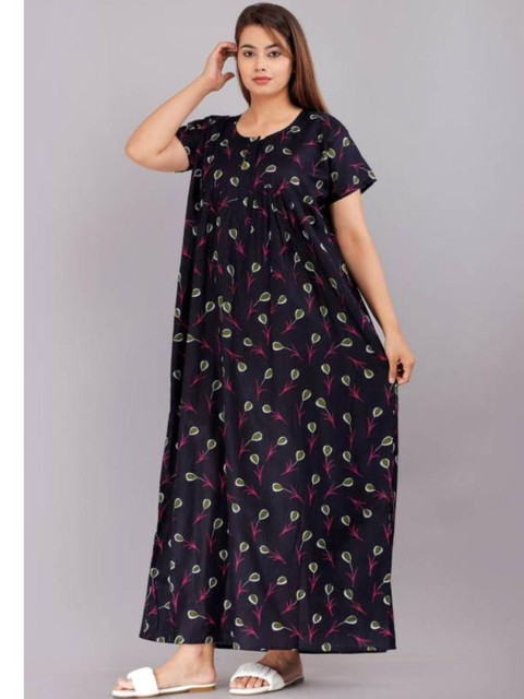 Shopping Star Printed Maxi Nightdress