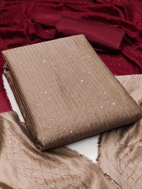 KALINI Embroidered Unstitched Dress Material