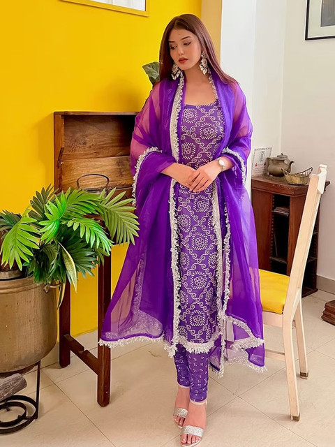 Handish Women Ethnic Motifs Printed Indie Prints Kurta - Image 4